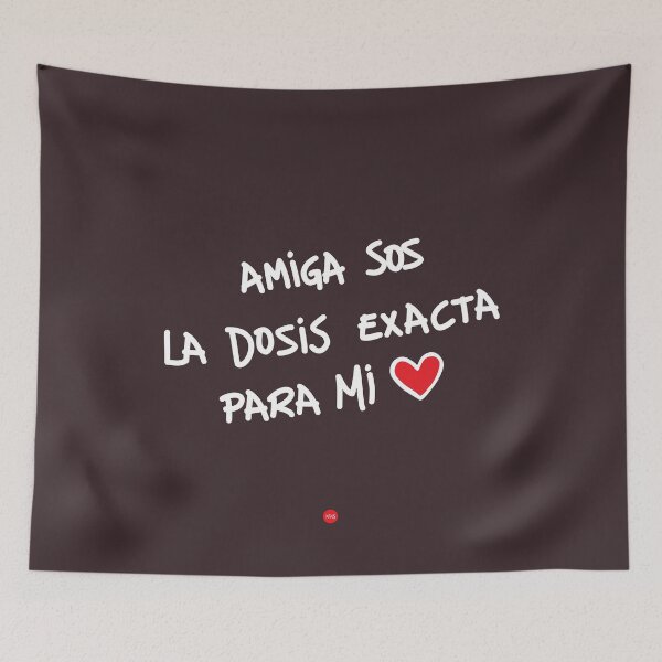 Item preview, Friend, you are the exact dose for my heart (fo) I designed and sold by XUSRedbubble.
