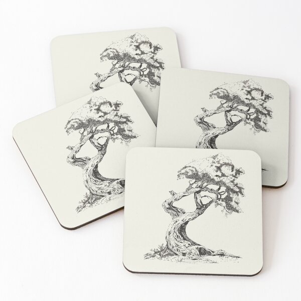 Item preview, Timeless Olive – Ink Drawing of an Ancient Tree designed and sold by CreationbyNiki.