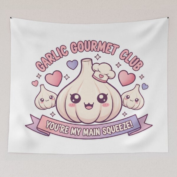 Item preview, Garlic Gourmet Club — You’re My Main Squeeze designed and sold by Paulina Vanlife.