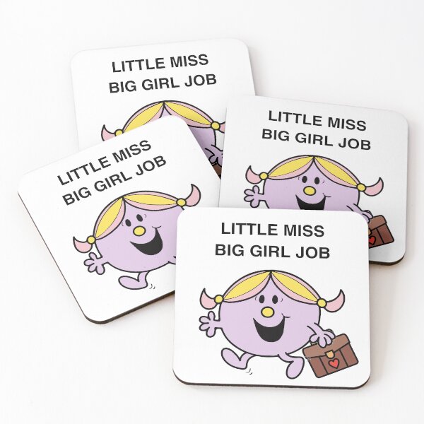 Item preview, Little Miss Big Girl Job designed and sold by kcgfx.