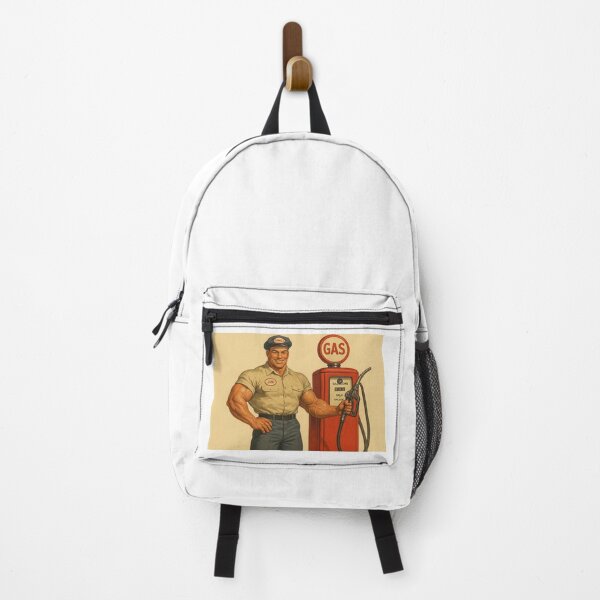 Item preview, Vintage Service Station Attendant designed and sold by BodybuildersInc.