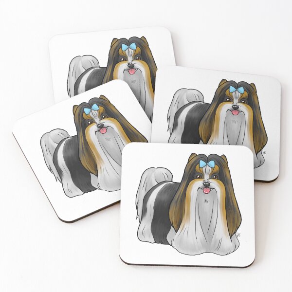 Item preview, Dog - Biewer Terrier - Show Cut Tricolor designed and sold by Jennifer Stolzer.