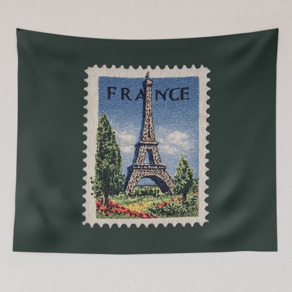 Item preview, France Postal Stamp  designed and sold by Sketch-Shack.