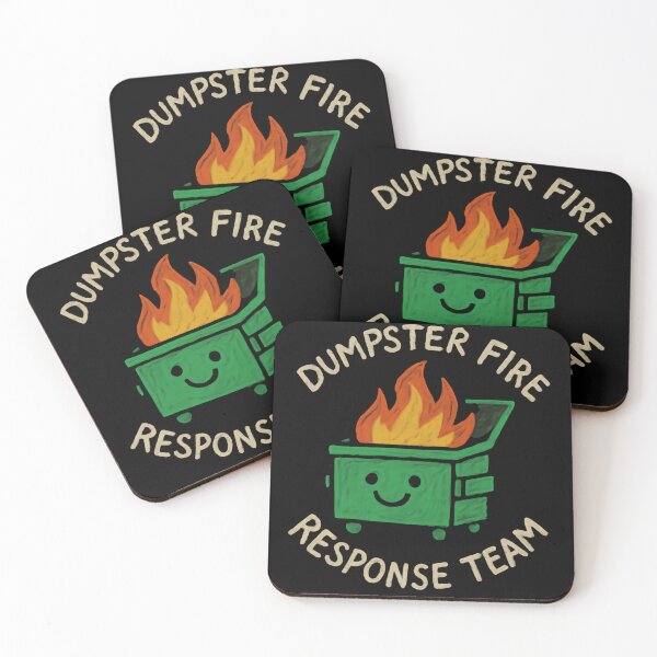 Item preview, Dumpster Fire Response Team Leader Managing the Unmanageable Daily designed and sold by HumansStuck12.