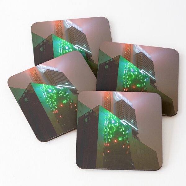 Item preview, Neon City Nights: Urban Reflections Foggy Glow designed and sold by Clavivs.