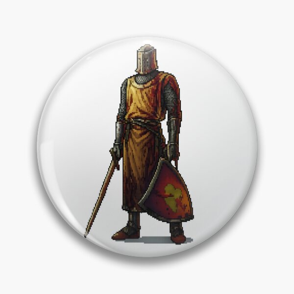 Item preview, Ser Duncan Westerosi Warrior | Retro 3D Pixel Art Design designed and sold by Tidal Arts.