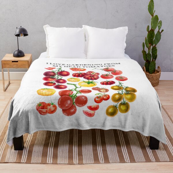 Item preview, I LOVE GARDENING FROM MY HEAD TOMATOES, Vegetable garden designed and sold by FlexiPrints.