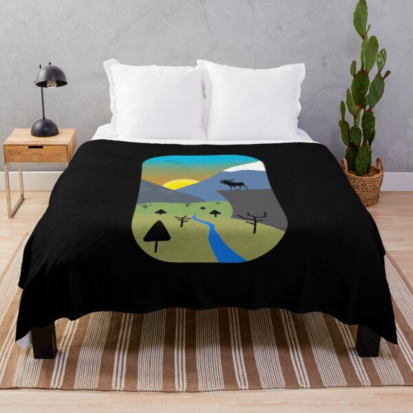 Item preview, A Moose At A Beautiful Sunset designed and sold by Paulina Vanlife.