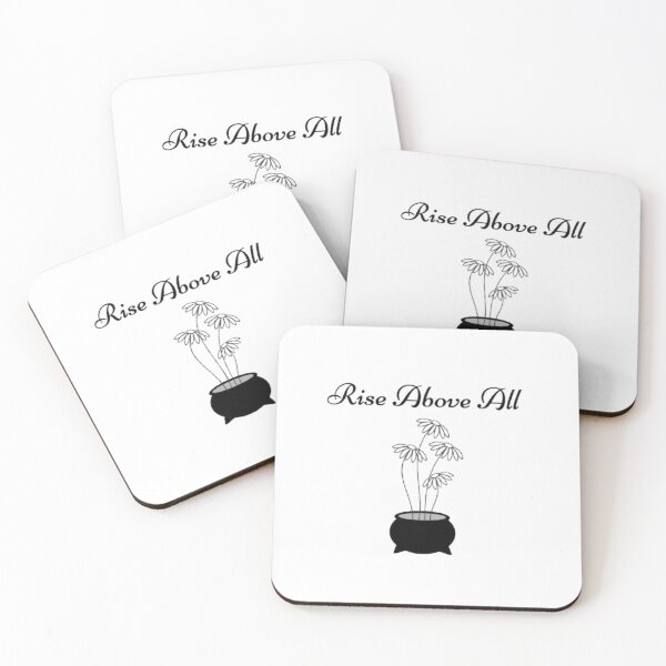 Item preview, Rise Above All – Motivational Positive Quote Minimalist Wall Art Print designed and sold by Ditstyle.