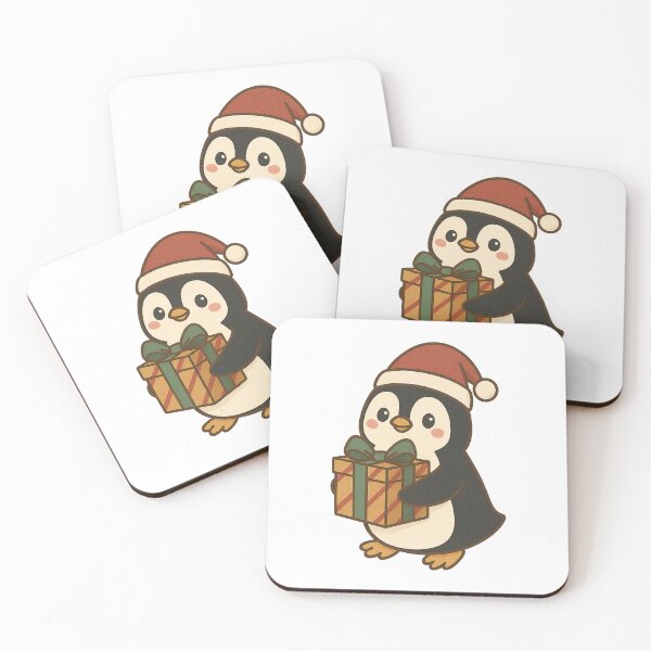 Item preview, Penguin Delivery Service Christmas designed and sold by Nuvijo.