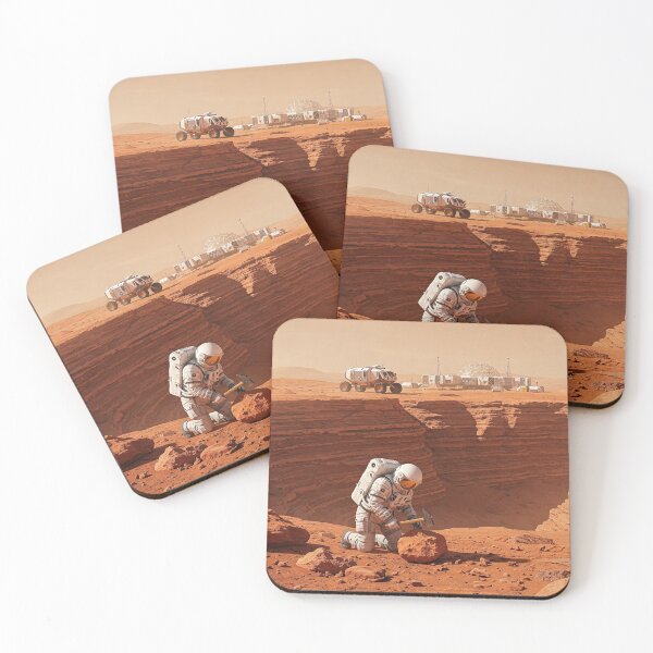 Item preview, Mars Exploration: Astronaut Red Planet Discovery designed and sold by Clavivs.