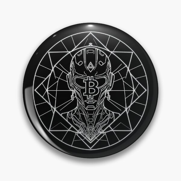 Item preview, Bitcoin Oracle Sacred Geometry – Futuristic Crypto Commander Artwork designed and sold by Benito Del Ray.