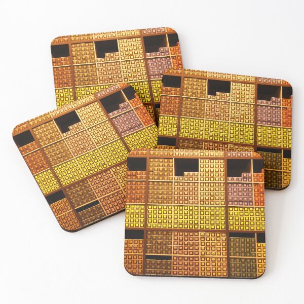 Item preview, Coffee capsule shelf – Colorful pattern in the store designed and sold by rolfzogg.
