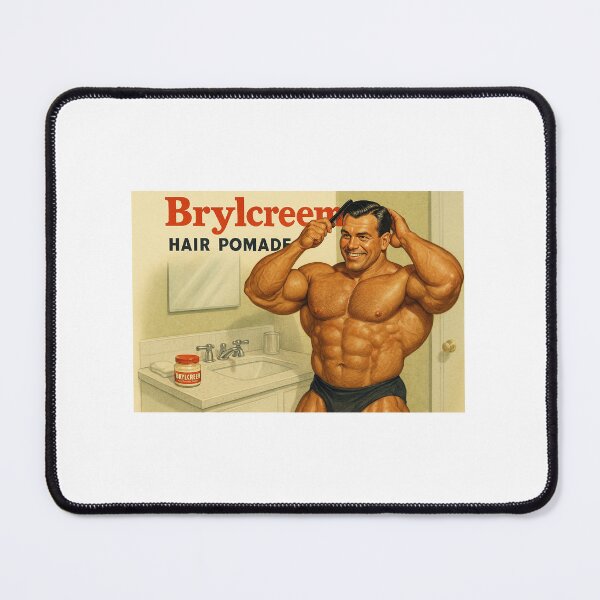 Item preview, Hair Pomade Ad designed and sold by BodybuildersInc.