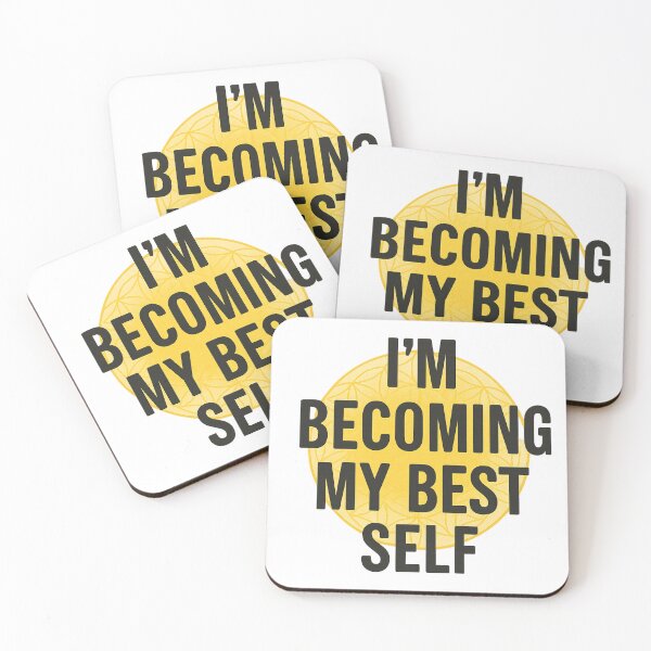 Item preview, I’m Becoming My Best Self | Motivational Quote | Affirmation Aesthetic Shirt Design designed and sold by EnergyPixel.
