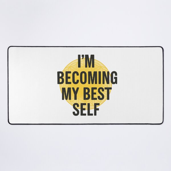 Item preview, I’m Becoming My Best Self | Motivational Quote | Affirmation Aesthetic Shirt Design designed and sold by EnergyPixel.