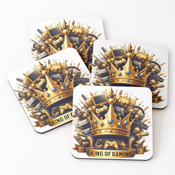 Item preview, Gaming Royalty Throne and Crown Illustration designed and sold by DrawDrip.