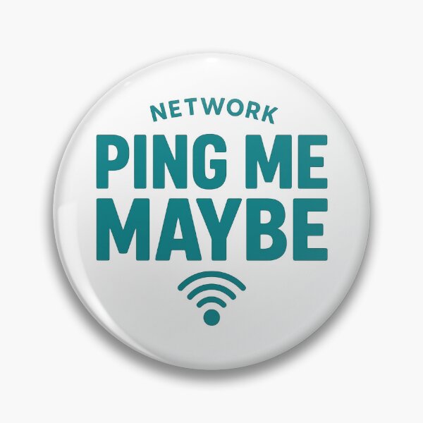 Item preview, Ping Me Maybe - Network Humor Tee designed and sold by Work Life Tees.