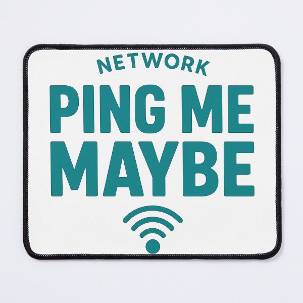 Item preview, Ping Me Maybe - Network Humor Tee designed and sold by Work Life Tees.