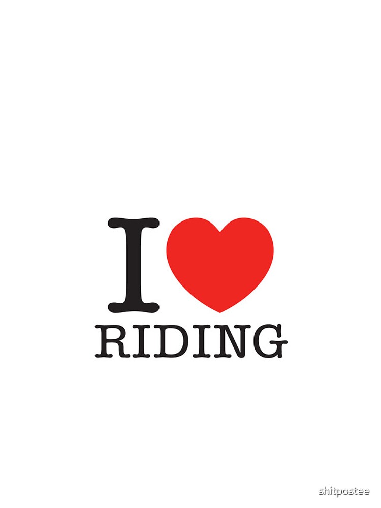 Thumbnail 4 of 4, iPhone Case, I Love Riding designed and sold by shitpostee.