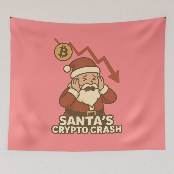 Item preview, Santa’s Crypto Crash Design designed and sold by Nuvijo.