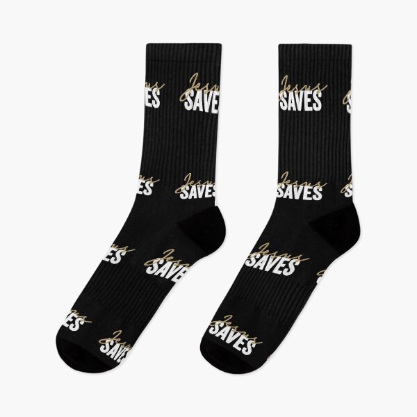 Item preview, Jesus Saves In The Colors Gold And White Faith Love Hope designed and sold by Paulina Vanlife.