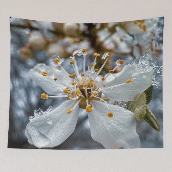 Item preview, snow in blossom april designed and sold by Julia  Kovtunyak.