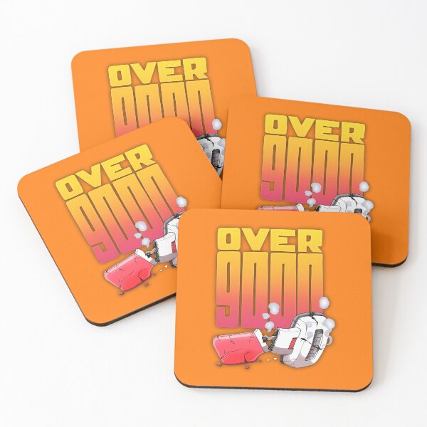 Item preview, Over 9000 Power Burst – Retro Energy Design designed and sold by Artistic canvas store.