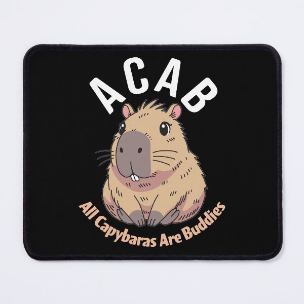 Item preview, All Capybaras Are Buddies designed and sold by WednesdayAndYou.