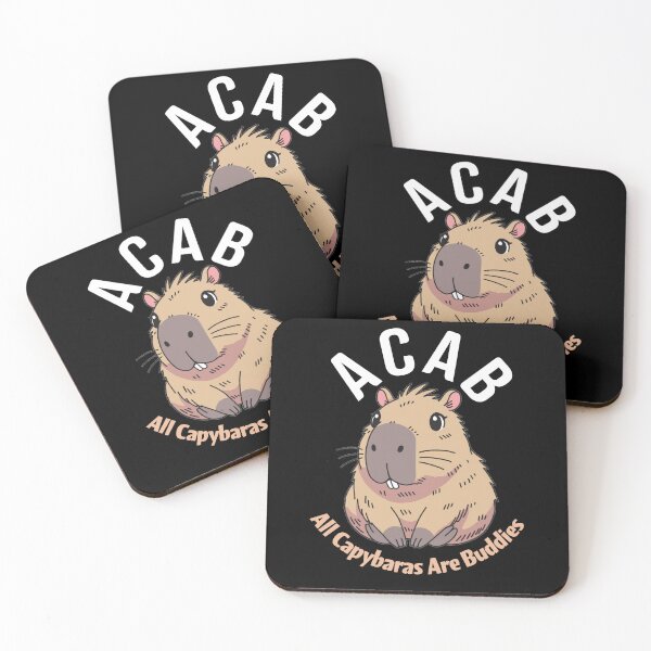 Item preview, All Capybaras Are Buddies designed and sold by WednesdayAndYou.
