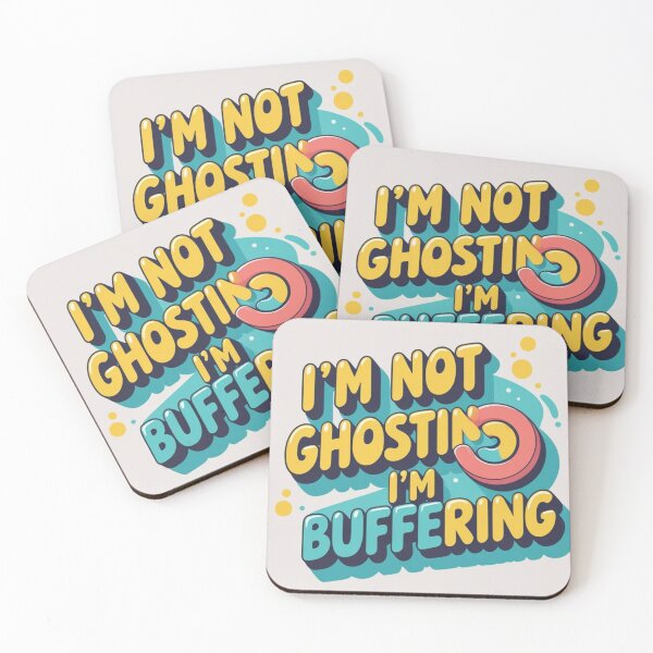 Item preview, I’m Not Ghosting, I’m Buffering – Funny Tech Tee for Emotionally Intelligent Overthinkers designed and sold by PixelNest-Haven.