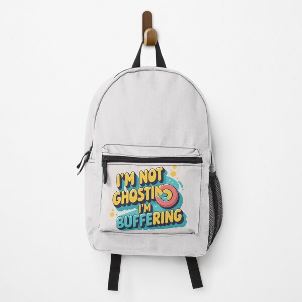 Item preview, I’m Not Ghosting, I’m Buffering – Funny Tech Tee for Emotionally Intelligent Overthinkers designed and sold by PixelNest-Haven.