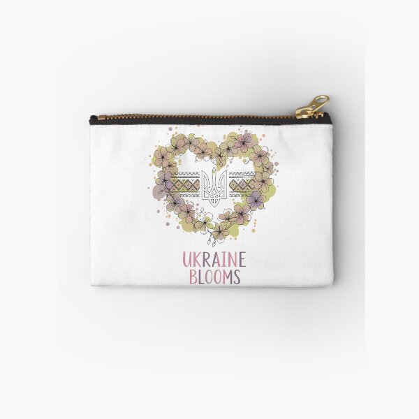 Item preview, Ukraine Blooms: Floral Trident Art designed and sold by RGShirtWorks.