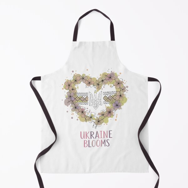 Item preview, Ukraine Blooms: Floral Trident Art designed and sold by RGShirtWorks.
