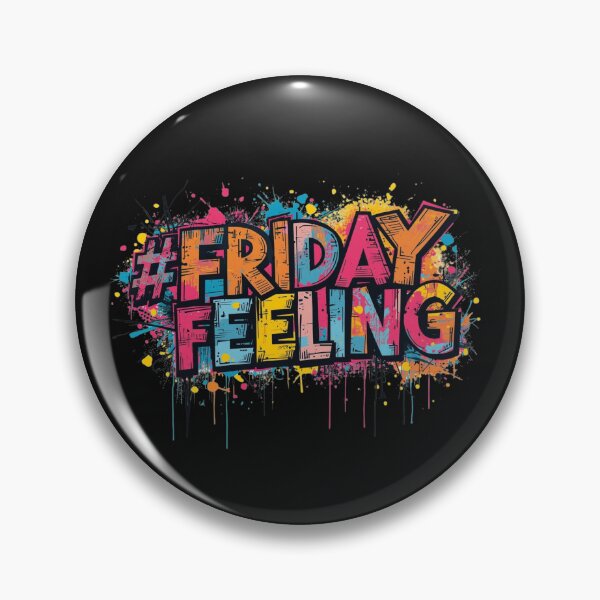 Item preview, Friday Feeling Weekend Vibes designed and sold by Inkspaced.