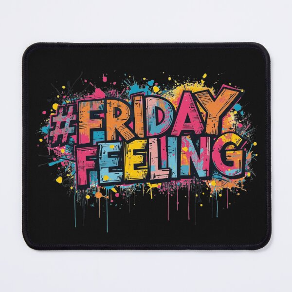 Item preview, Friday Feeling Weekend Vibes designed and sold by Inkspaced.
