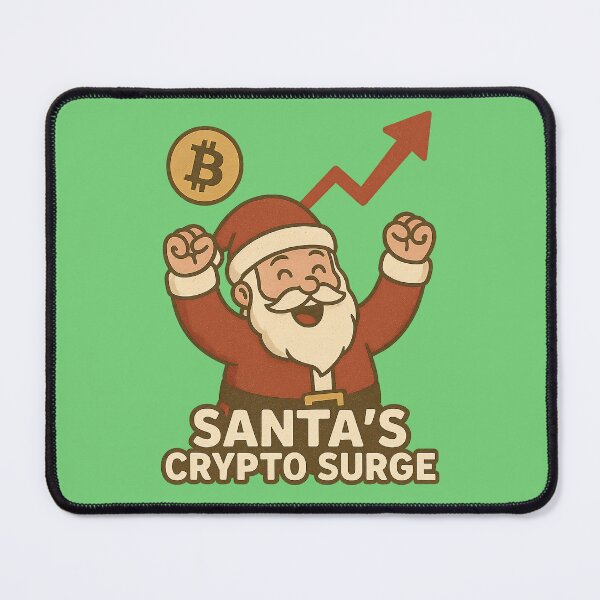 Item preview, Santa’s Crypto Surge Design designed and sold by Nuvijo.