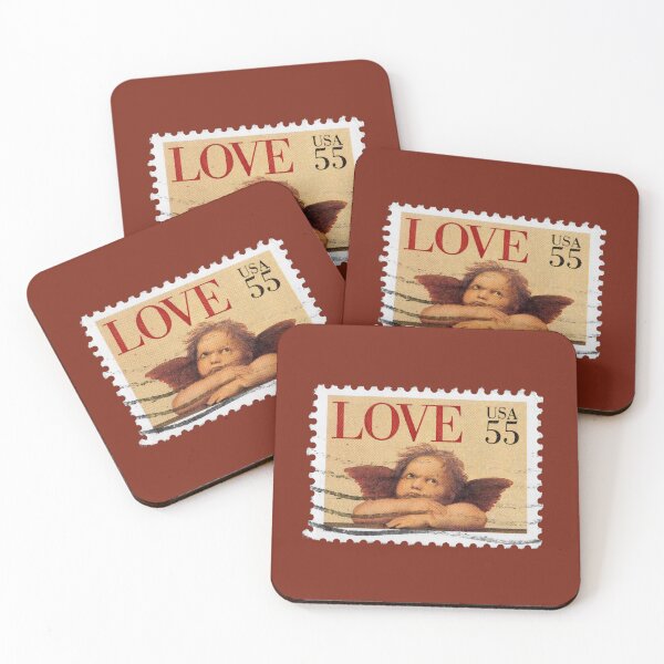 Item preview, USA Love Postage Stamp  designed and sold by Sketch-Shack.