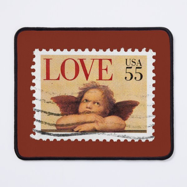 Item preview, USA Love Postage Stamp  designed and sold by Sketch-Shack.
