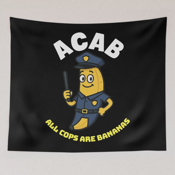 Item preview, All Cops Are Bananas designed and sold by WednesdayAndYou.