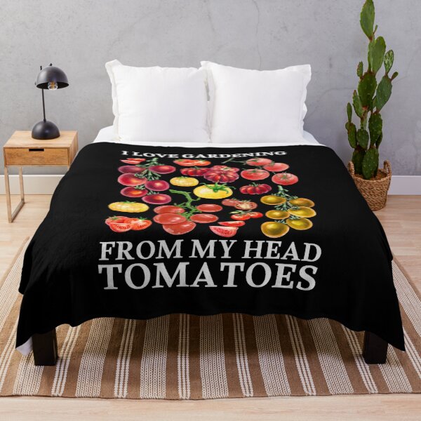 Item preview, I LOVE GARDENING FROM MY HEAD TOMATOES, Vegetable garden designed and sold by FlexiPrints.