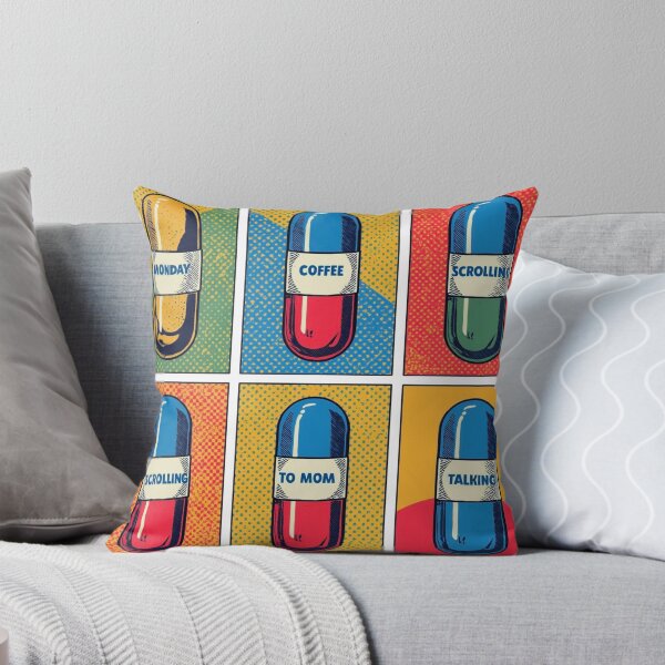 Item preview, Daily Dose of Life Pop Art Pills designed and sold by RDproject.