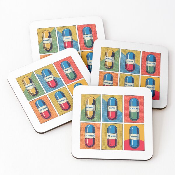 Item preview, Daily Dose of Life Pop Art Pills designed and sold by RDproject.
