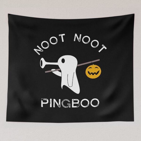 Item preview, Noot Noot Pingboo A Penguin Dressed As A Ghost Halloween Love designed and sold by Paulina Vanlife.