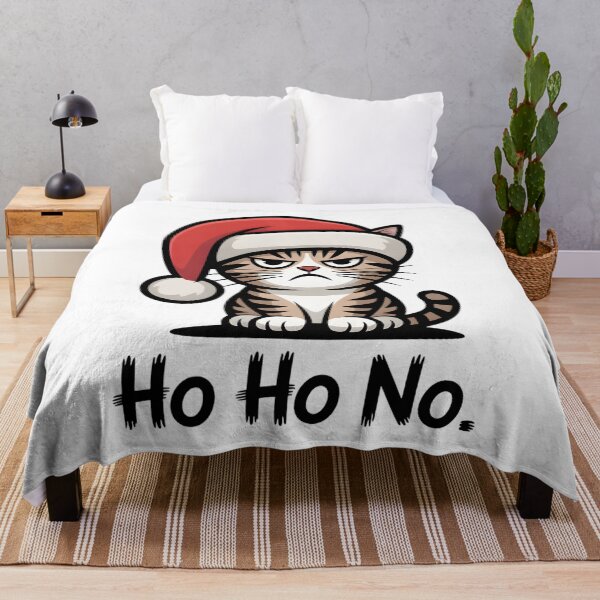 Item preview, Funny Grumpy Cat Ho Ho No Christmas designed and sold by Mr-wow.