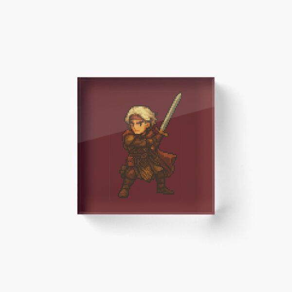 Item preview, Aegon the Conqueror – Hand-Drawn Pixel Art Warrior | Targaryen-Inspired Fantasy Design designed and sold by Tidal Arts.