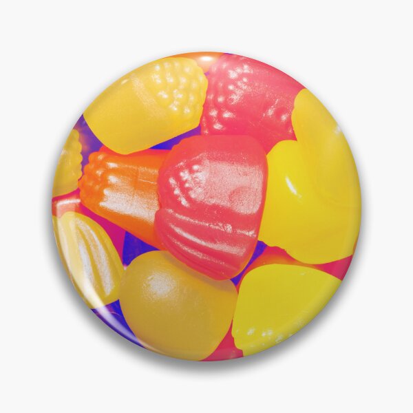 Artikelvorschau, Tropische Jujube-Gummibärchen, echtes Süßigkeiten-Fotomuster entworfen und verkauft von patternsoup.