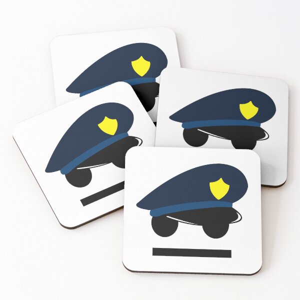 Item preview, Police Face Serious Policeman Mean Policeman designed and sold by Paulina Vanlife.