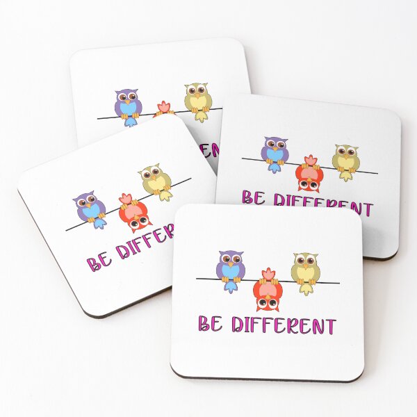 Item preview, Be Different Owls Be Yourself Don't Pretend Self-Love designed and sold by Paulina Vanlife.