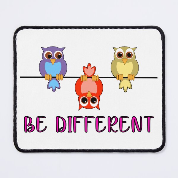Item preview, Be Different Owls Be Yourself Don't Pretend Self-Love designed and sold by Paulina Vanlife.